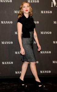 Scarlett Johansson en la fiesta Mango